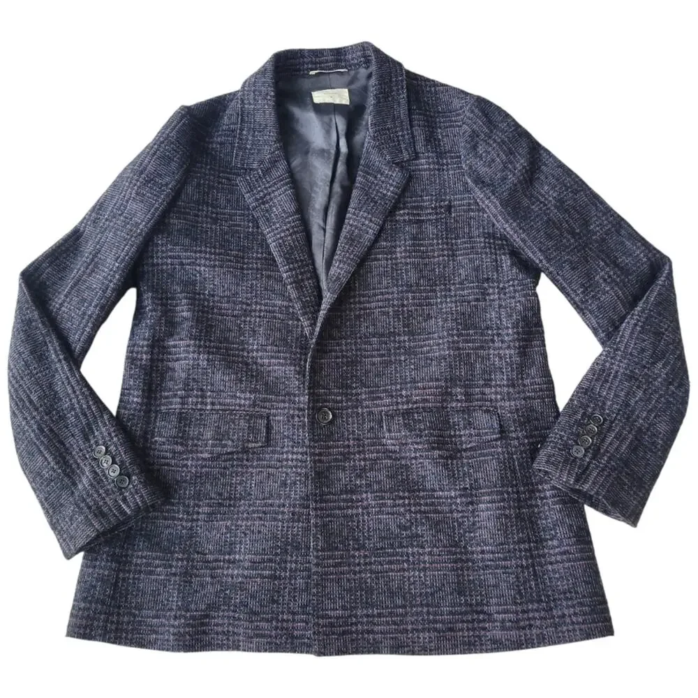 Billy Reid Tweed Wool Alpaca Blazer Mens Medium